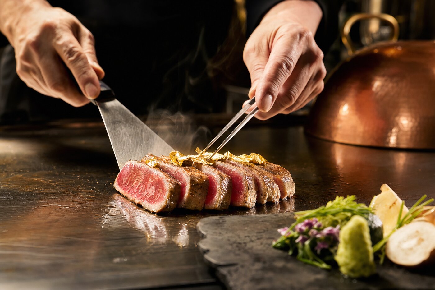焼肉・鉄板の炙り本マグロ